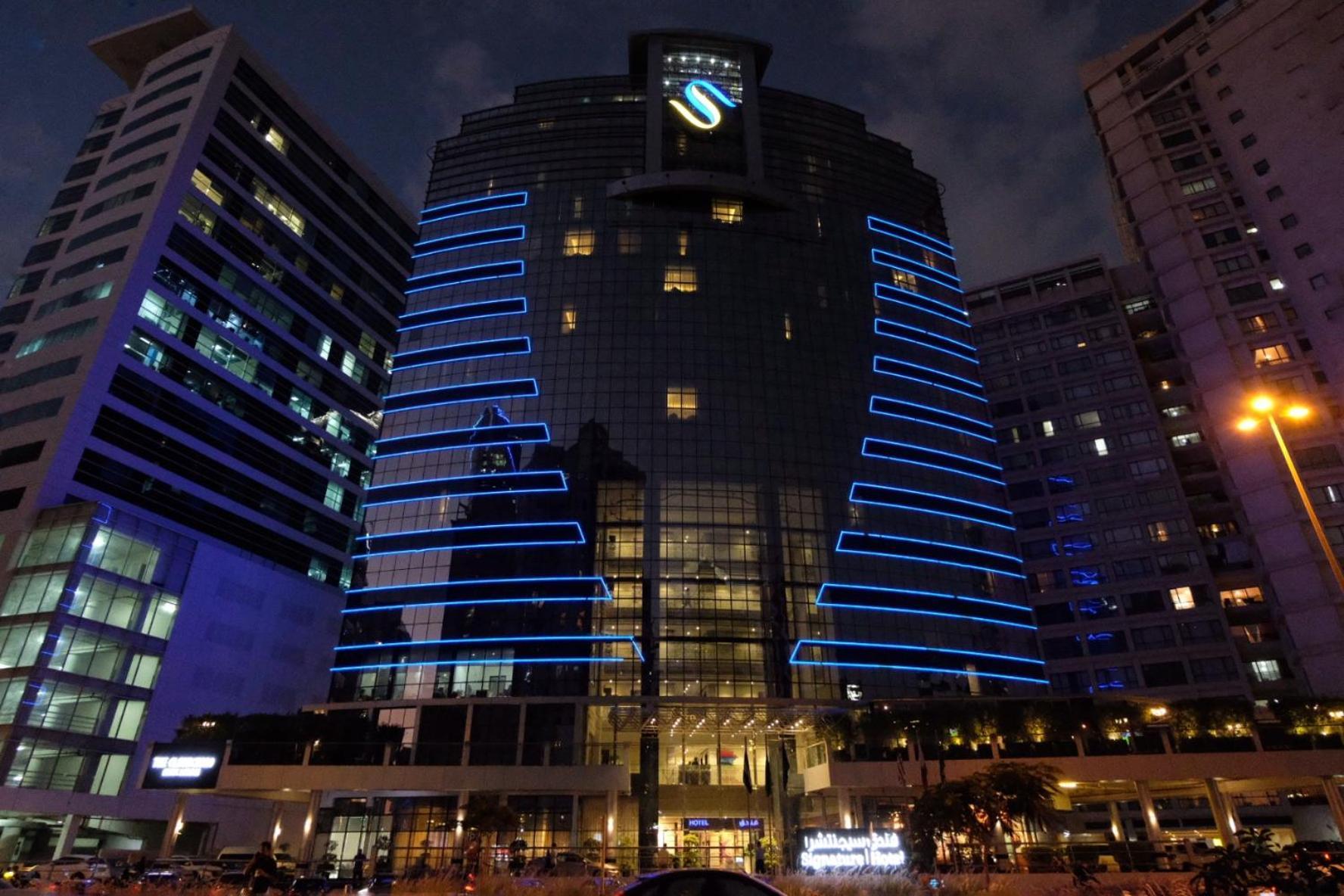 Signature 1 Hotel Tecom Dubai Dış mekan fotoğraf